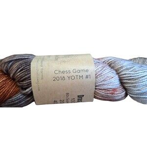 Toad Hollow Yarn 80% Superwash Merino Wool 20% Nylon Knitting Crochet Granny